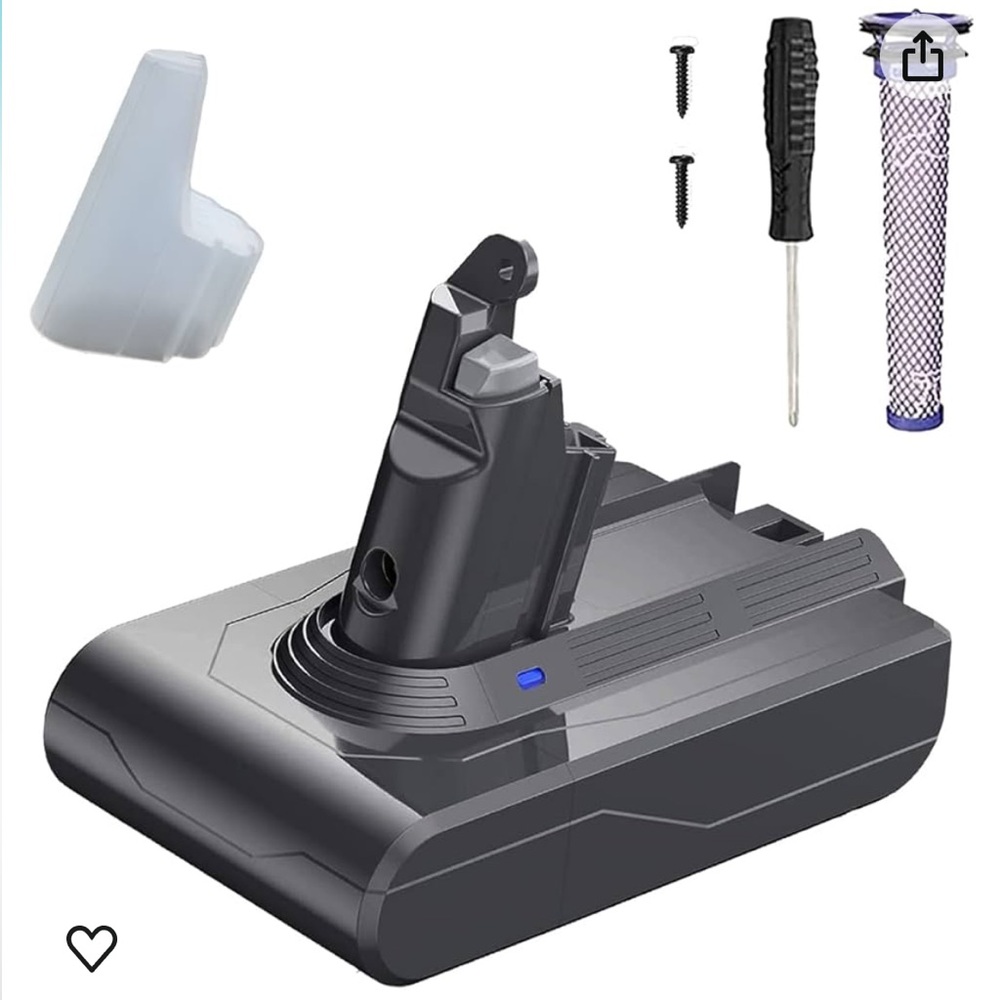 Brand new never used v6 replacement battery (Dyson vacuum)